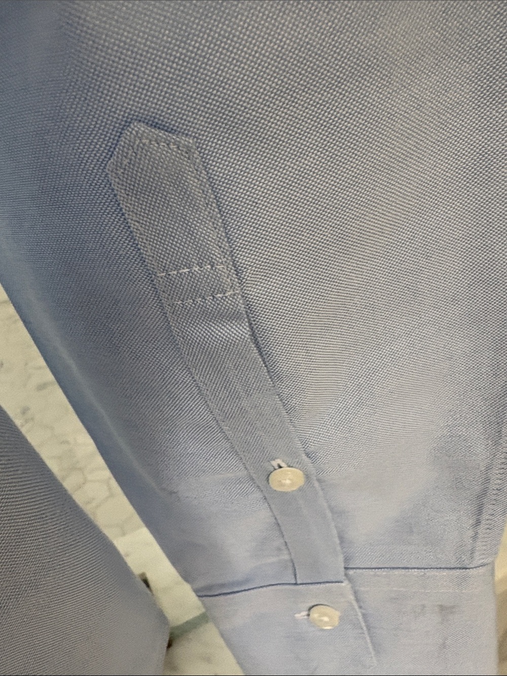 Women’s Brooks Brothers Pale Blue Button-Down Oxford Shirt - Picture 6 of 7